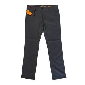 Enzo Tovare Berlin 20 Stretch Cotton Pant Straight Leg Sz 35 Casual Heritage NEW